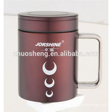 new style product double wall stainless steel ceramic mug cup with handle